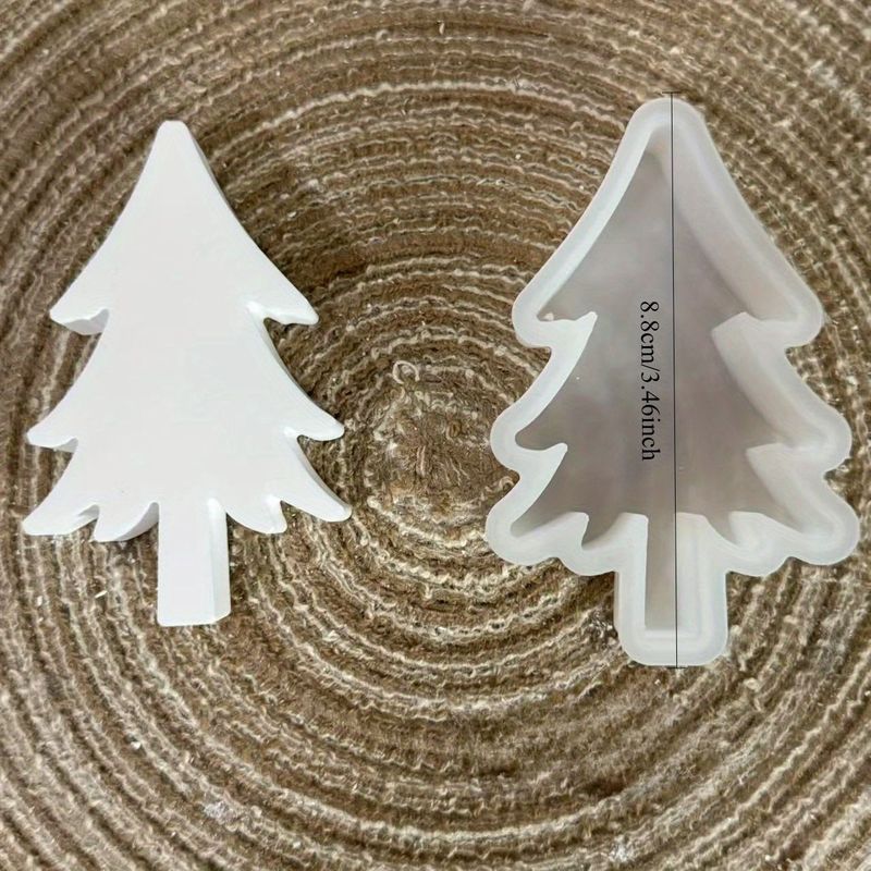 大、中、小のクリスマスツリー型シリコンモールドギフト装飾石膏接着剤モールド DIY 手作り|undefined