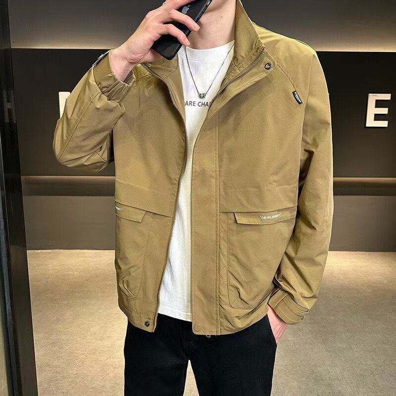 2026 春夏の新ファッションカジュアルジャケットアウトドアスポーツ防風防水多用途作業服ジャケット男性と女性のため|undefined