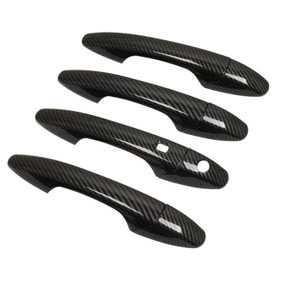Portal Wrist – Restoration Decorative Sticker - c50-handle-carbon-fiber-pattern-four-doors
