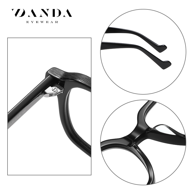 Nueva Placa de miopía gafas Marco de moda de las mujeres gafas lisas hombres PS8810 Internet celebridad marco grande llano anti-azul gafas de luz