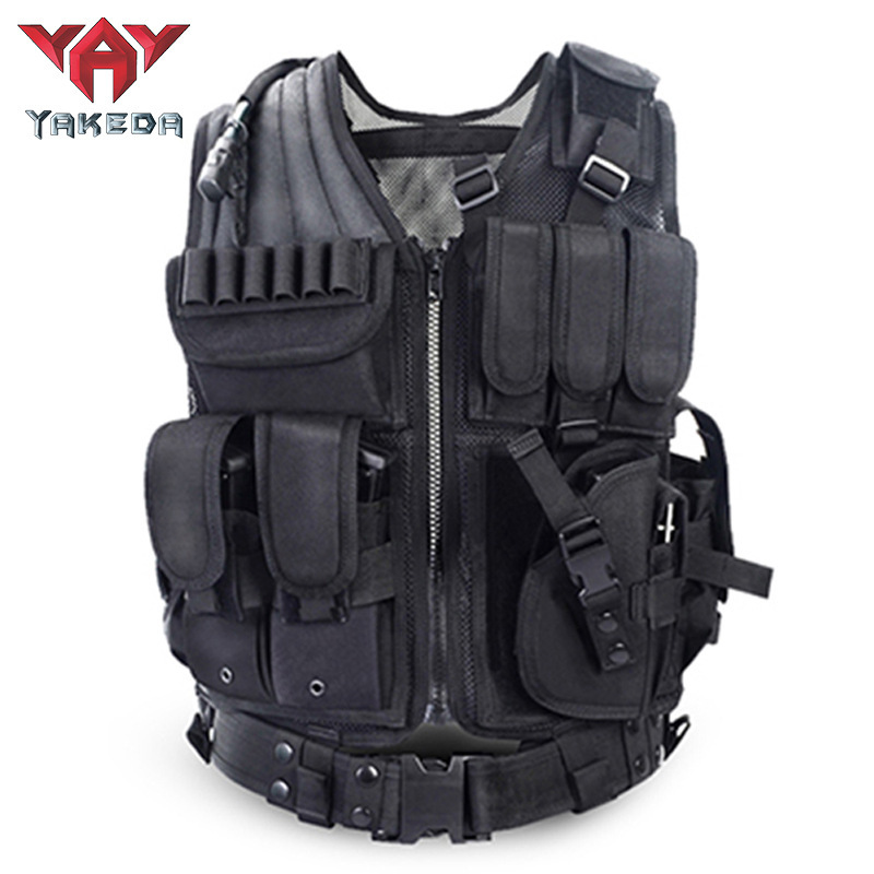 Outdoor Summer Mesh Breathable Training Vest Multi-Functional Special Forces Vest Cs Field Tactical Vest