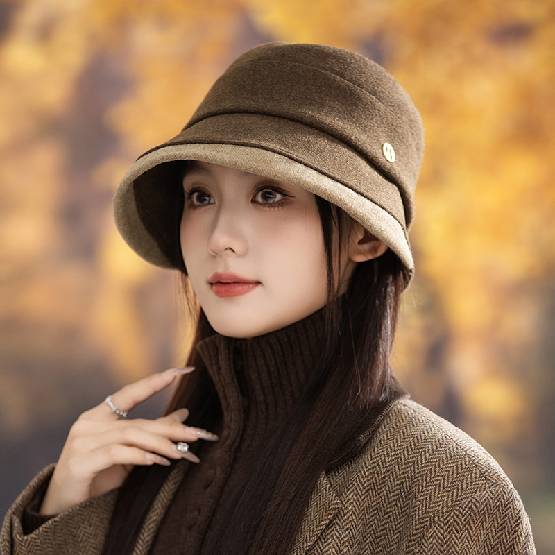 张靖怡同款黑色报童帽鸭舌帽女2025新款春夏遮阳八角帽防晒帽子|undefined