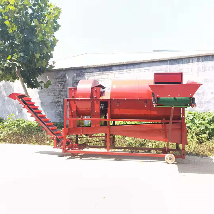 花生脱果机摘果机采摘花生机干湿两用脱果机自动装袋打花生机