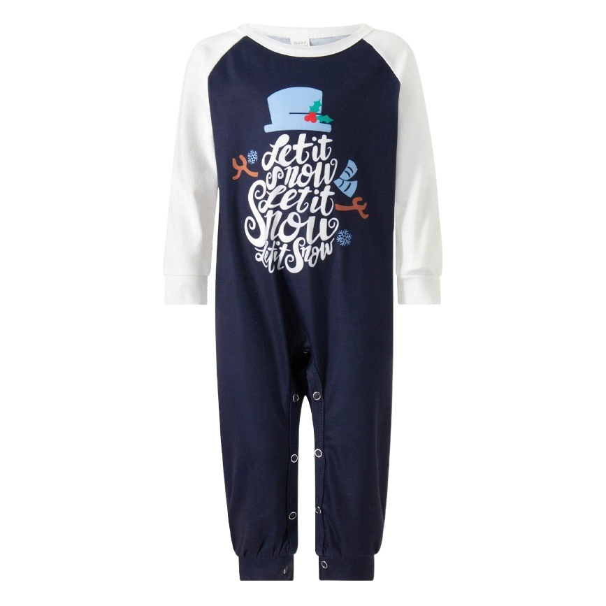 2025 Amazon New Year Ropa para padres e hijos Ropa de otoño Una familia de tres y cuatro mangas largas Dormir de Navidad Ropa para el hogar Source Factory