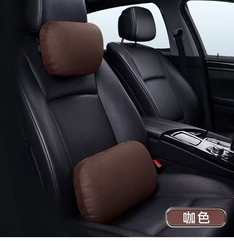 Car Lumbar Support Headrest Car Cushion Neck Pillow Cushion Car Seat Pillow Lumbar Cushion Waist Support Neck Pillow Lumbar Support