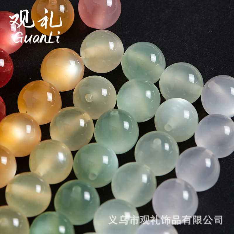 10mm单色感光变色猫眼树脂珠手工diy手链手串珠散珠子抖音直播款|undefined