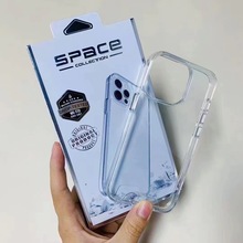 太空壳适用苹果17promax手机壳iPhone16pro透明14防摔硬12/13跨境
