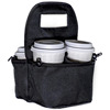 Amazon Explosive money portable Drinks Tray Repeat Use Cup holder 4 Foldable Handbag customized