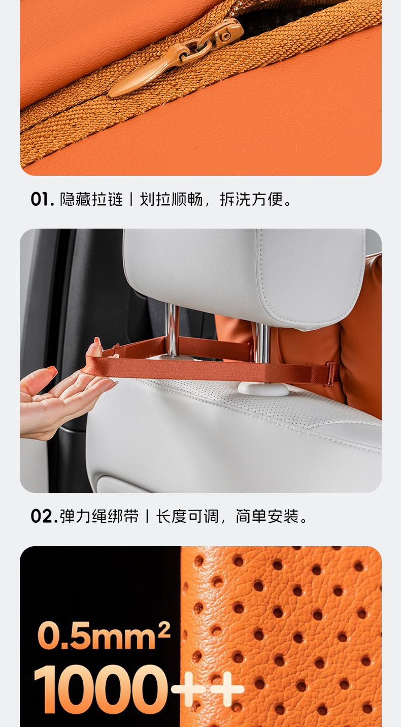 Q-Elastic and Comfortable Car Headrest and Lumbar Support Car Universal Pillow Lumbar Cushion Original Car Color Pillow Cushion Lumbar Support Car Seat Pillow