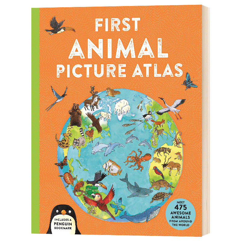 动物图集认识来自世界各地的475绝妙动物 英文原版 First Animal|ms