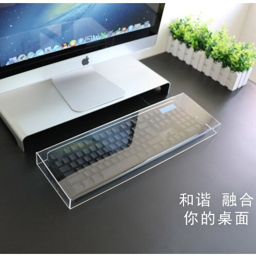 Acrylic Keyboard Dust Cover Transparent Dust-proof Waterproof Anti-animal Trampling Protective Shell Universal Cover for Mechanical Keyboard