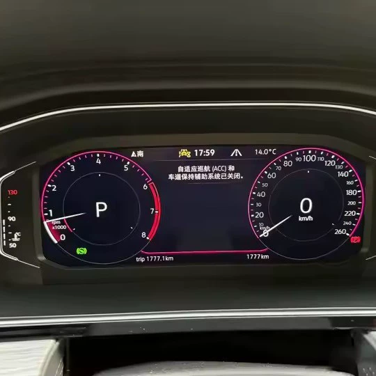 Цифровая LCD-панель приборов для VW Golf 6 GTI 6R MK6 2009-2014