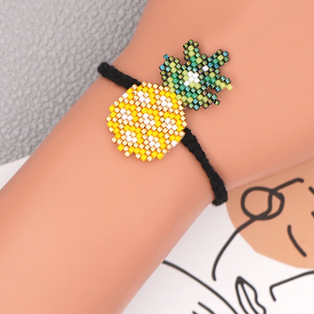 Pulsera Simple De Cuentas De Arroz Miyuki display picture 1