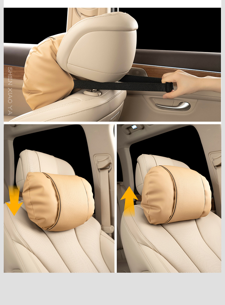 Car Lumbar Support Cushion for Driver's Seat Backrest, Lumbar Pad, Waist Support, Waist Protection Cushion