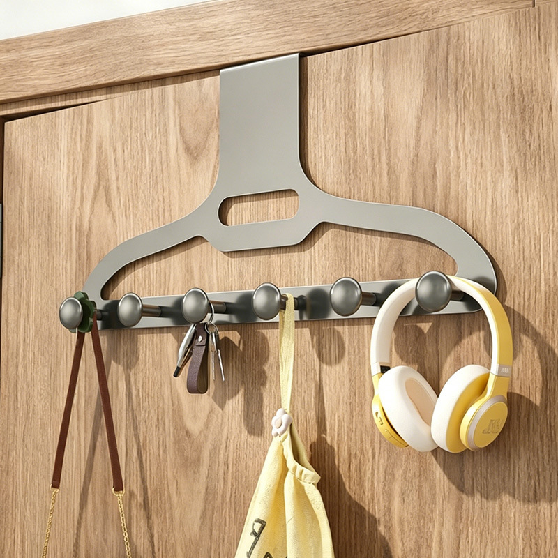 Manufacturer Supplies No-Drill Hooks for Doors, Detachable Clothes Hangers, Strong Load-Bearing Adhesive Wall Hooks for Bedrooms Manufacturer Supplies No-Drill Hooks for Doors, Detachable Clothes Hangers, Strong Load-Bearing Adhesive Wall Hooks for Bedrooms