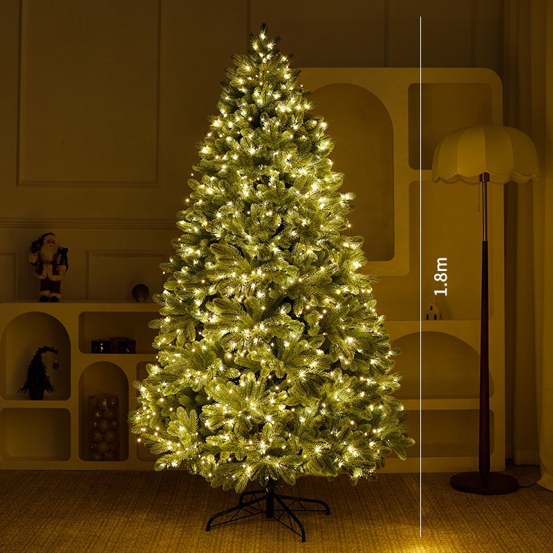 Shengyuan explosión pura pe automática decoración de árbol de Navidad interior y exterior gran fábrica de decoraciones de Navidad en stock directo