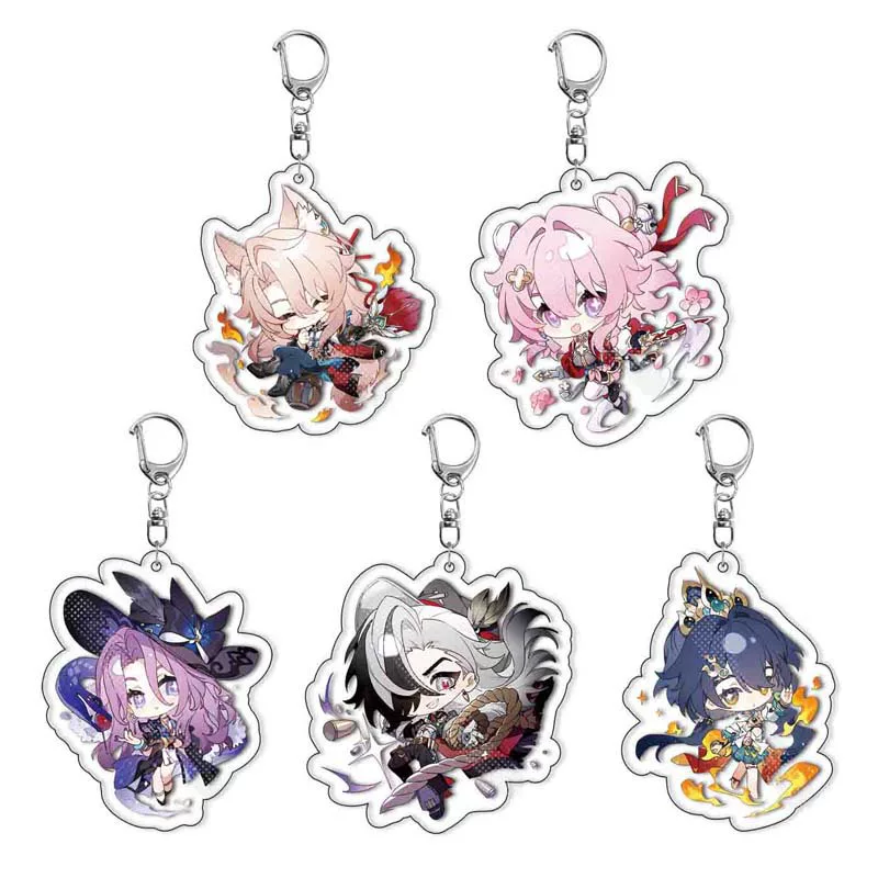 Acrylic cute keychain, pendant