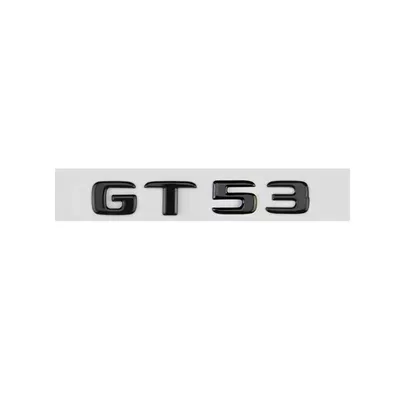 emblem car sticker, Car logo - gt53-glossy-black