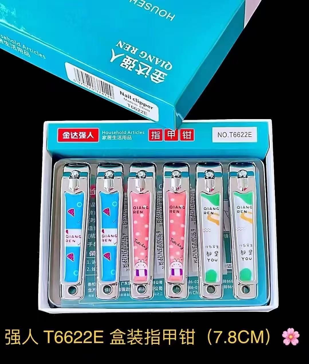 Cuchillos de uñas Jinda Strong 100 cortadores de uñas grandes, medianos y pequeños, cortaúñas de boca plana y cortaúñas de boca oblicua al por mayor