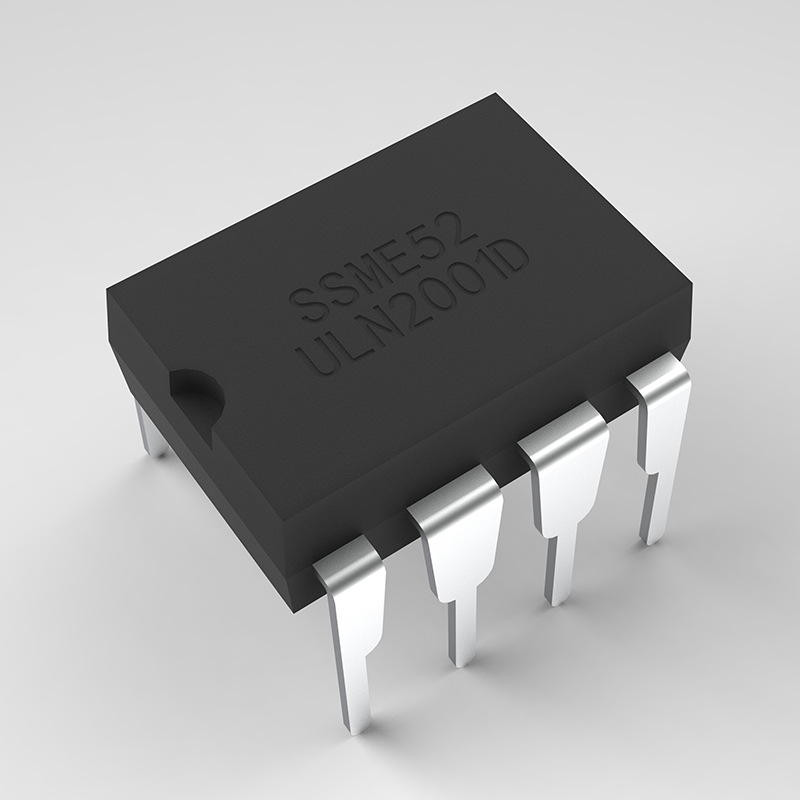 ���ֶ�������·������оƬ�����������ULN2001D-DIP-8�ɿع�оƬ