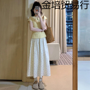 ���c����ȹŮ����2025�¿����a���@�����L�ʽС���Ӱ�ɫ��ȹ