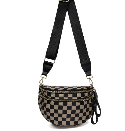 In Stock Women's New Fashion Versatile Oxford Cloth Large Capacity Shell Shoulder Bag Lightweight Crossbody Sports Bag - Thumbnail 8