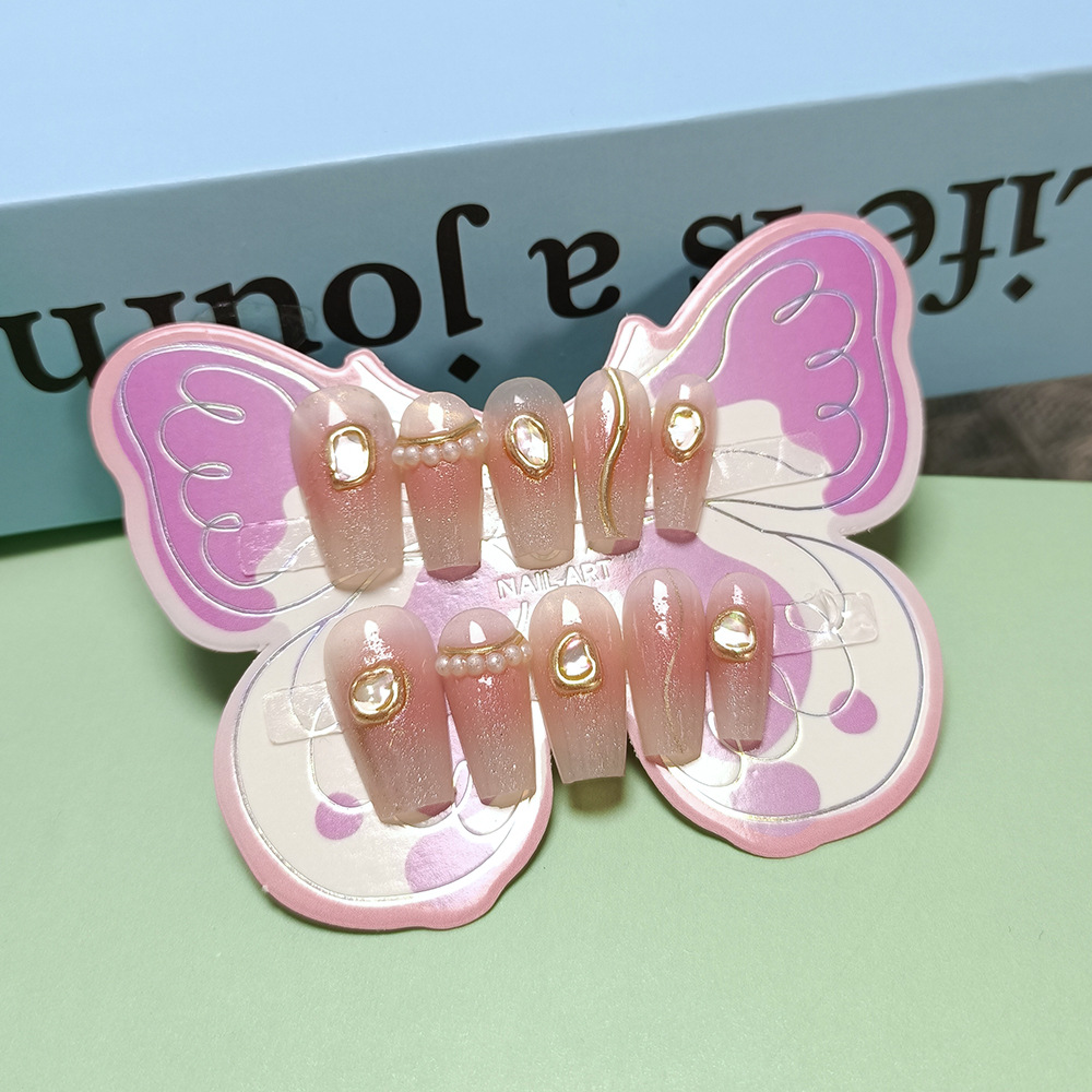 10 piezas de espejo mágico en polvo, dopamina, manicura de concha, perla, manicura de niña, niños mayores de 10-18 años, uñas