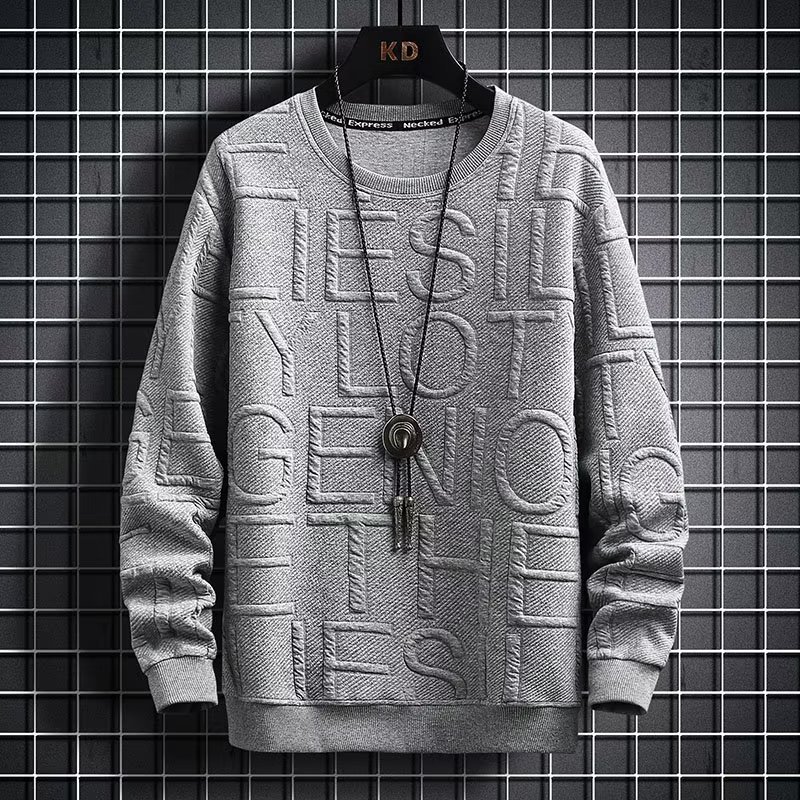 Men's sweatshirt in action