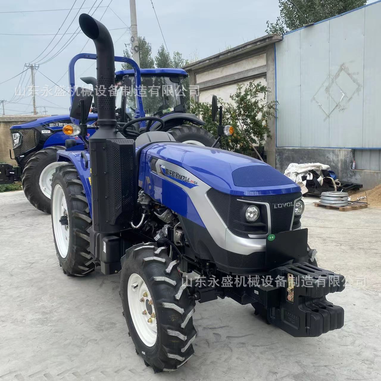 雷沃M704-2H(G4)四驱拖拉机潍柴四缸704农用旋耕犁地拖拉机定金