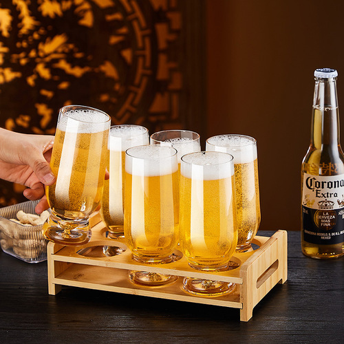 Luxury casual high-end craft beer mug wheat beer mug home use Instagram glass cup creative cold drink cup wine glass single piece