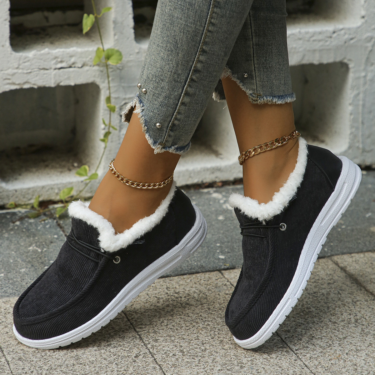 Warm Women's Winter Snow Boots With Fleece Lining And Thick Sole_voghion.com