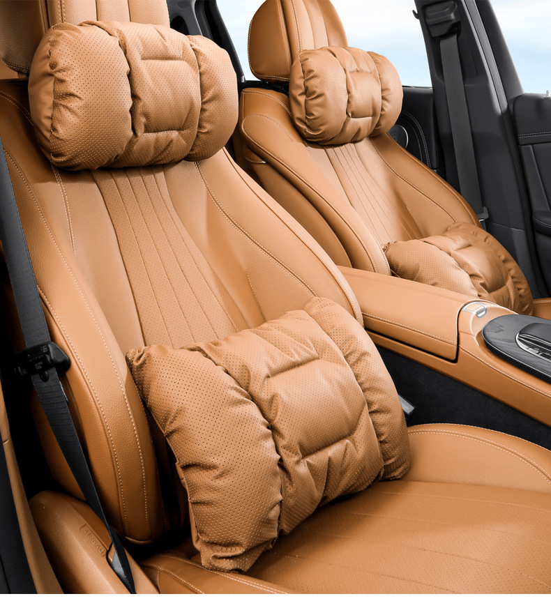 Suitable for Mercedes-Benz car headrest S-class Maybach E300L/C260L/GLE/GLC/GLB neck pillow waist cushion