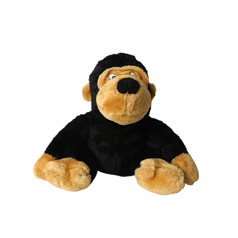 Chimpancé juego de varilla de golf de felpa de dibujos animados animal cachorro juego de cabeza juego de sombrero 135 juego de varilla de madera al por mayor