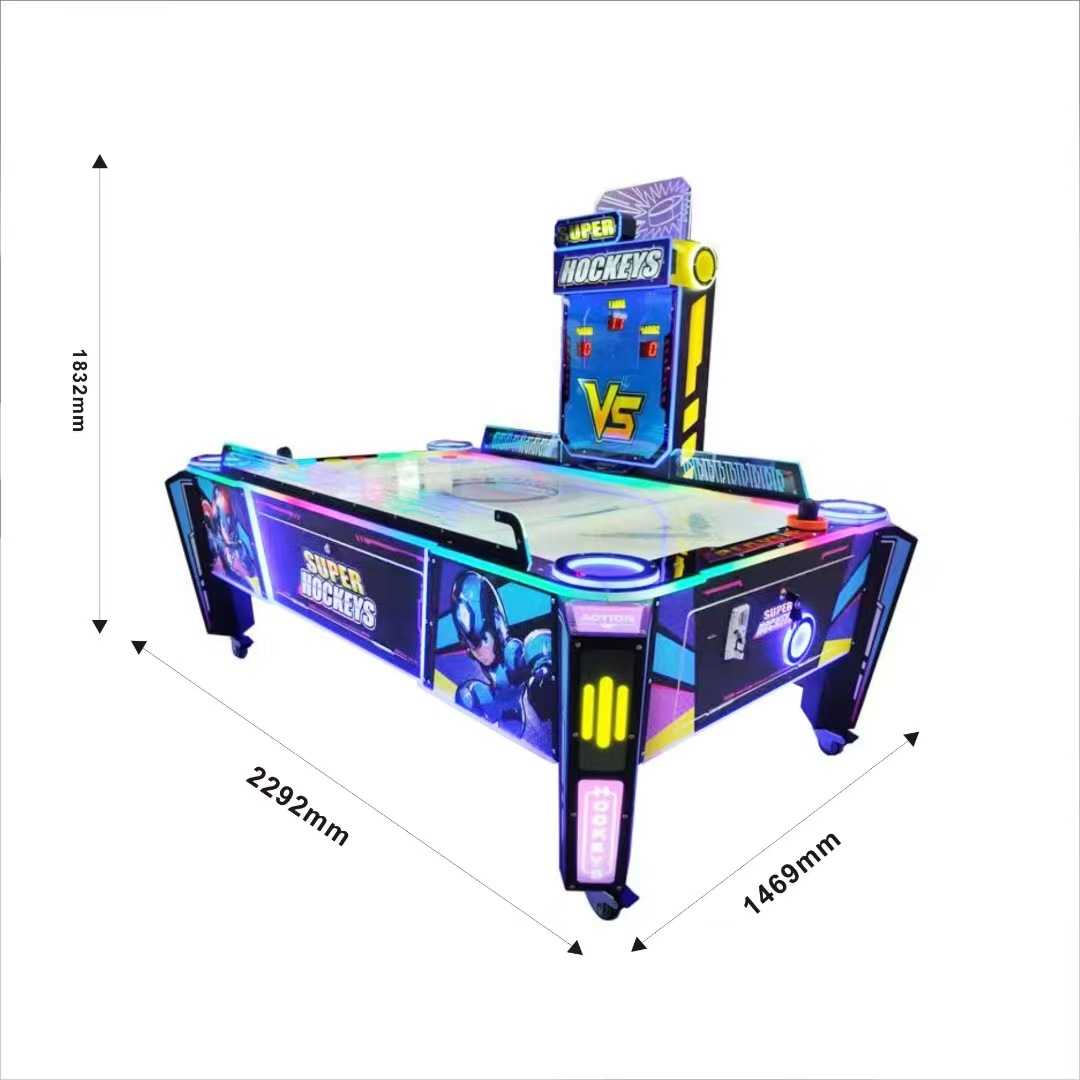 Hockey juego de monedas para padres e hijos equipos de ciudad de videojuegos para adultos equipos de juego de aire de hockey máquina de juego de aire