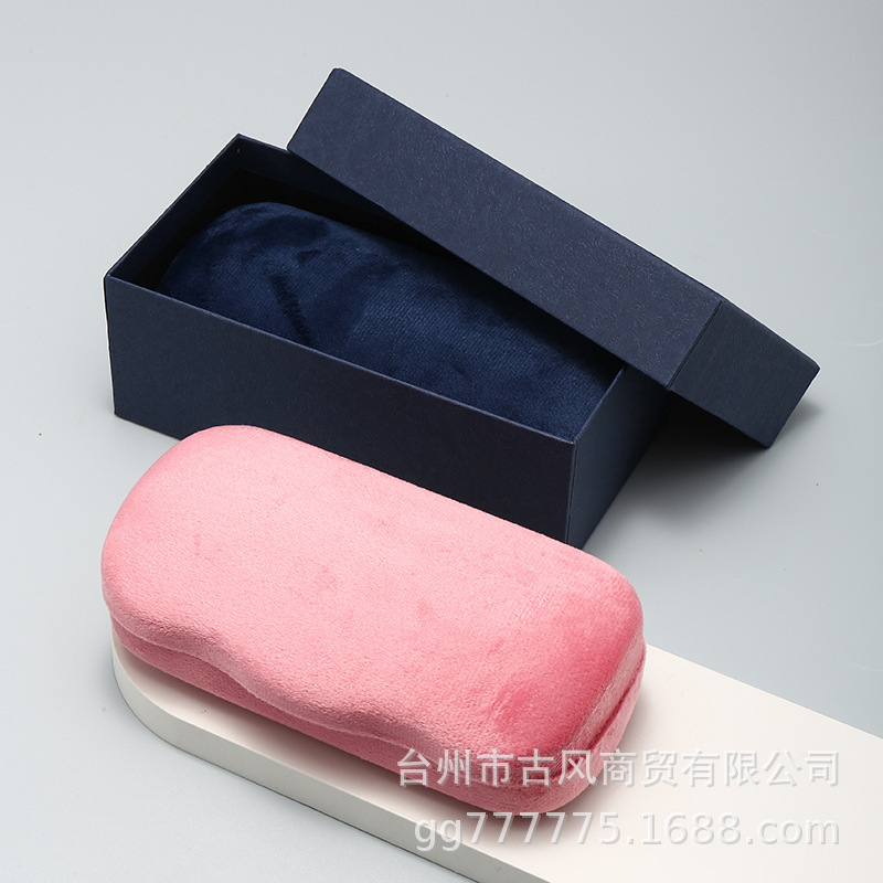 Sunglasses Gift Packaging Set, Large Plush Velvet Classy Glasses Complete Set with Heaven and Earth Cover, Can Be Customized with logo