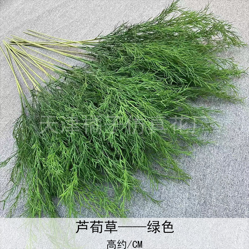 Flores de boda de alta calidad de flores de madera verde de bambú y lirio de pino masson de alta calidad