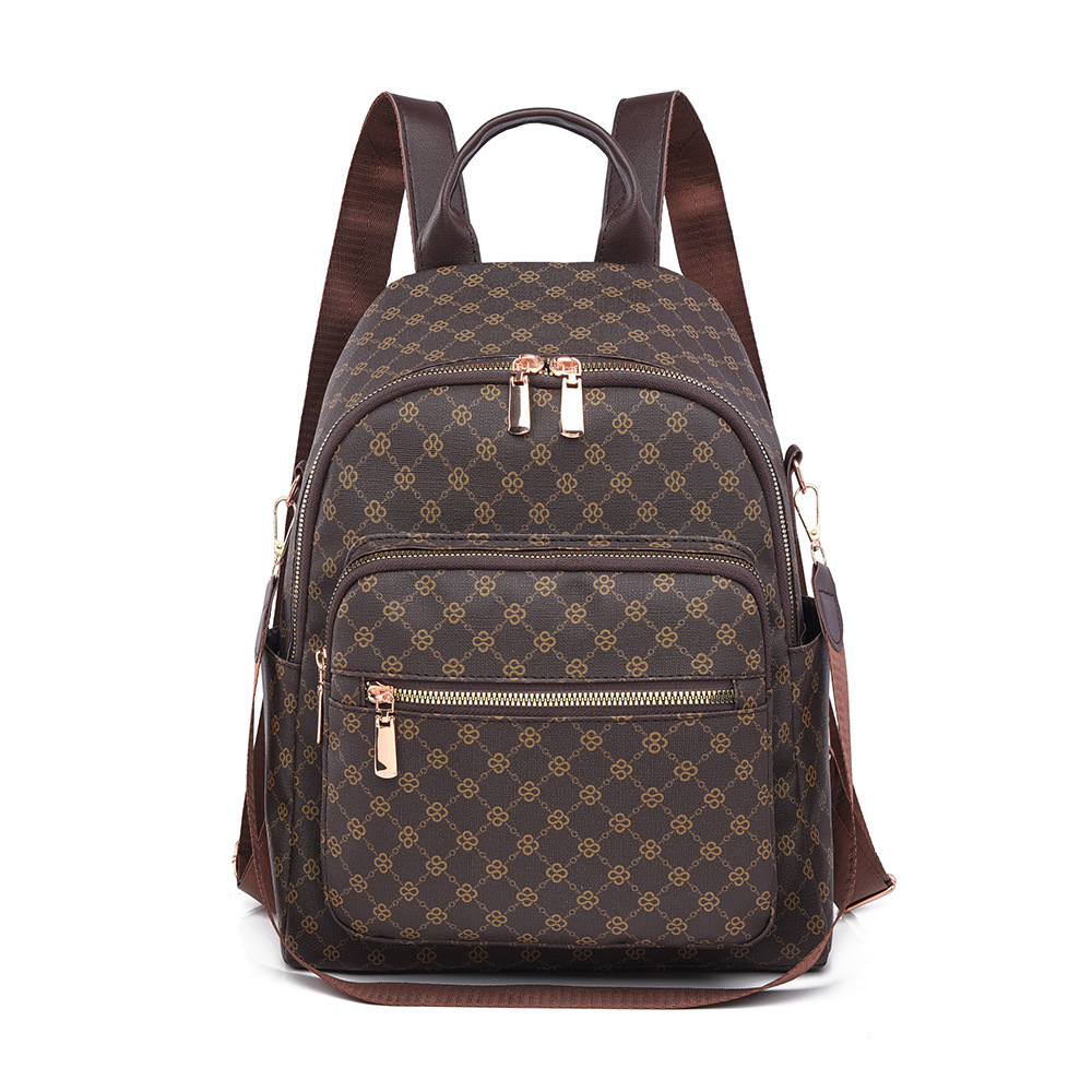 2025 nueva moda retro mochila escolar casual mujer todo fósforo multiusos mochila retro de gran capacidad