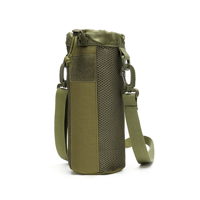 EDC ウォーターボトルバッグスポーツウォーターカップカバーアウトドアサイクリングクロスボディウォーターボトルカップウエストバッグアクセサリーウォーターボトルバッグハンギングバッグ
