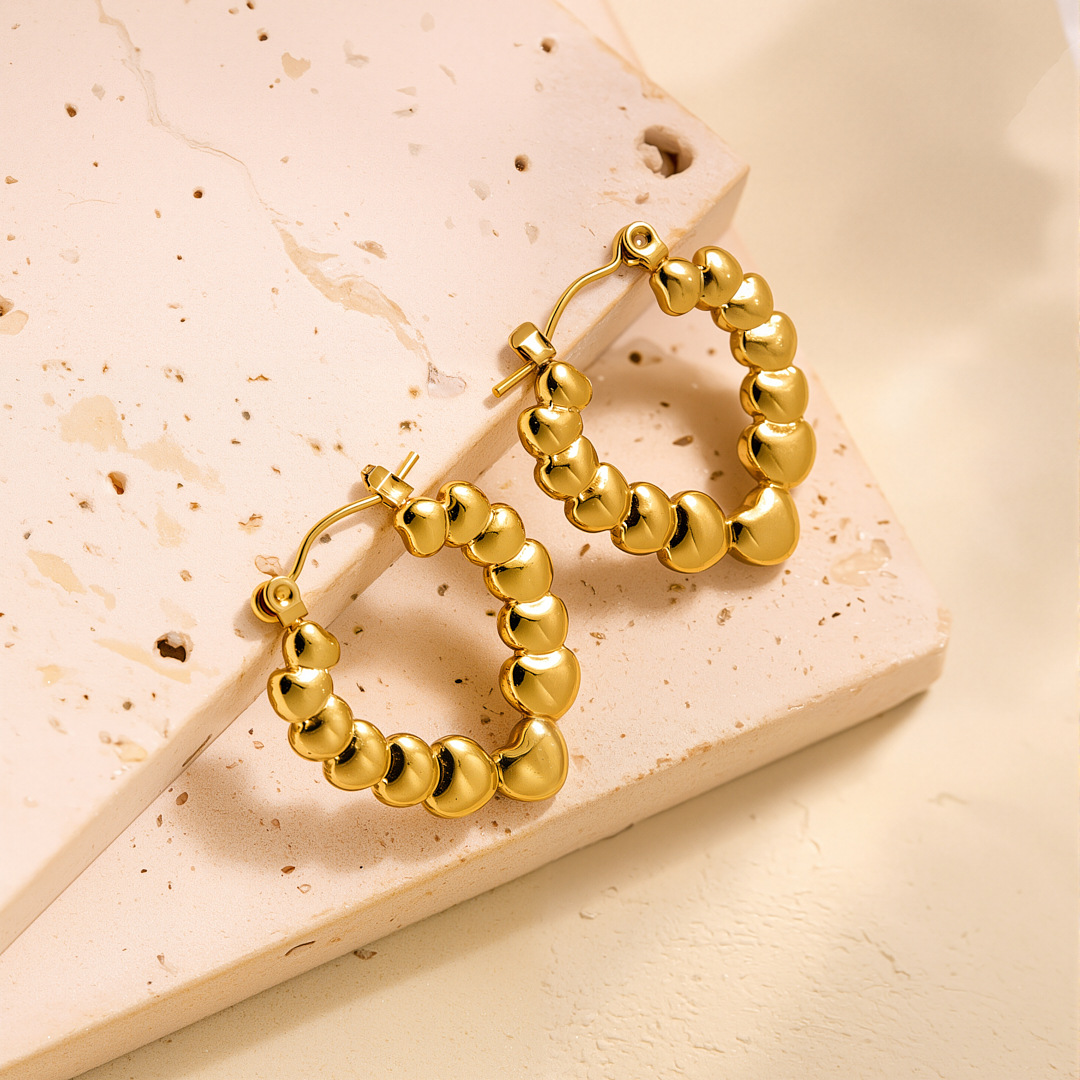 Eh109 earrings gold