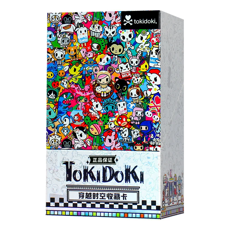 Подлинный набор Tokidoki для путешествий времени и пространства с карточкой единорога маленькая карточка милый сюрприз-бокс Taoqiduoqi