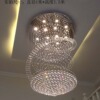 Light strip, lights, LED crystal pendant, modern hotel creative ceiling lamp for living room, wholesale, simple and elegant design