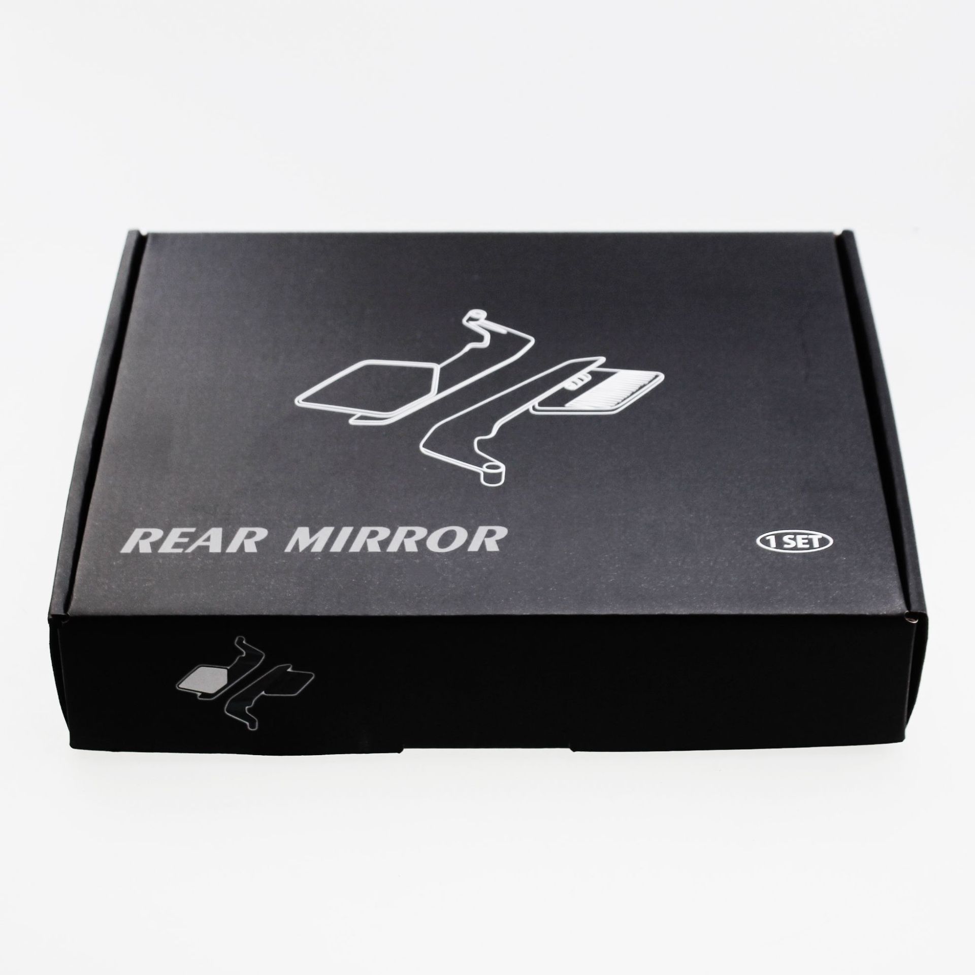 Hot-Selling Motorcycle Modified New Style Wind Wing Rearview Mirror Street Bike Sports Car Aluminum Alloy Reflector Mirror