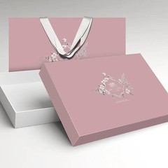 高級ブティックホームテキスタイル4点セット、天蓋ギフトボックス、ハンドバッグ、ブティック寝具包装ギフトボックス