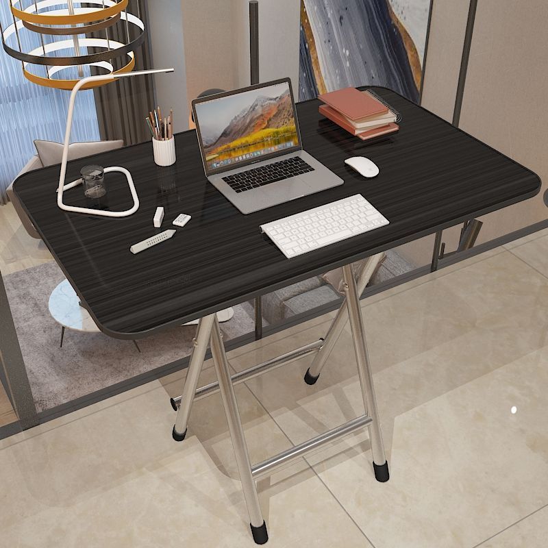 Mesa plegable simple portátil rectangular contra la pared pequeña mesa dormitorio de alquiler mesa de comedor pequeña mesa cuadrada al aire libre