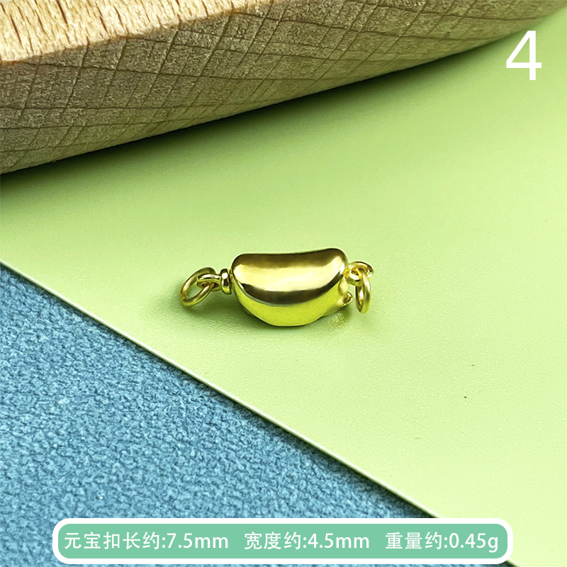 골드 주괴 버클 미니 골드 컬러