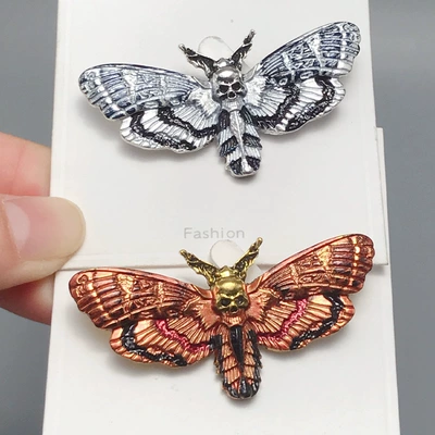 Cross-Border Enamel Butterfly and Moth Brooches Can Be Used as Insect Corsages and Clothing Pin Accessories