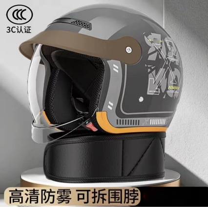 3C Certified Electric Battery Bike Helmet for Men and Women, Summer Sun Protection Breathable Safety Helmet, Cycling Helmet, Four-Season Half Helmet
