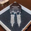 Silver needle, advanced small design earrings, silver 925 sample, internet celebrity, high-quality style, Korean style