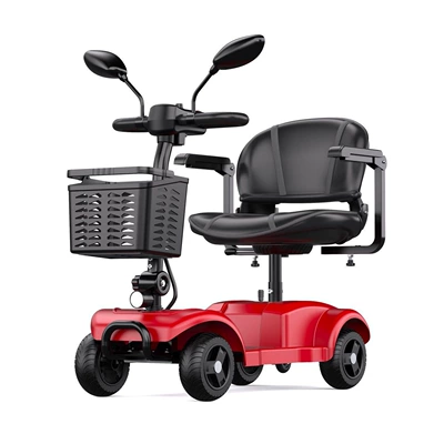 Weidasheng electric mobility scooter for the elderly, foldable four-wheel electric vehicle for scenic areas and parks (Qatlanan elektrik velosipedlər) - 401-single-person-basic-model-180w-motorenhanced-motor-with-12a-battery-battery-life-approximately-20-miles