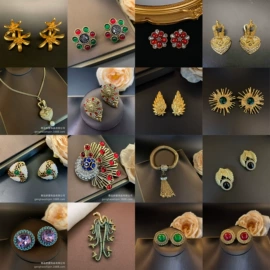 耳钉;首饰套装;项链